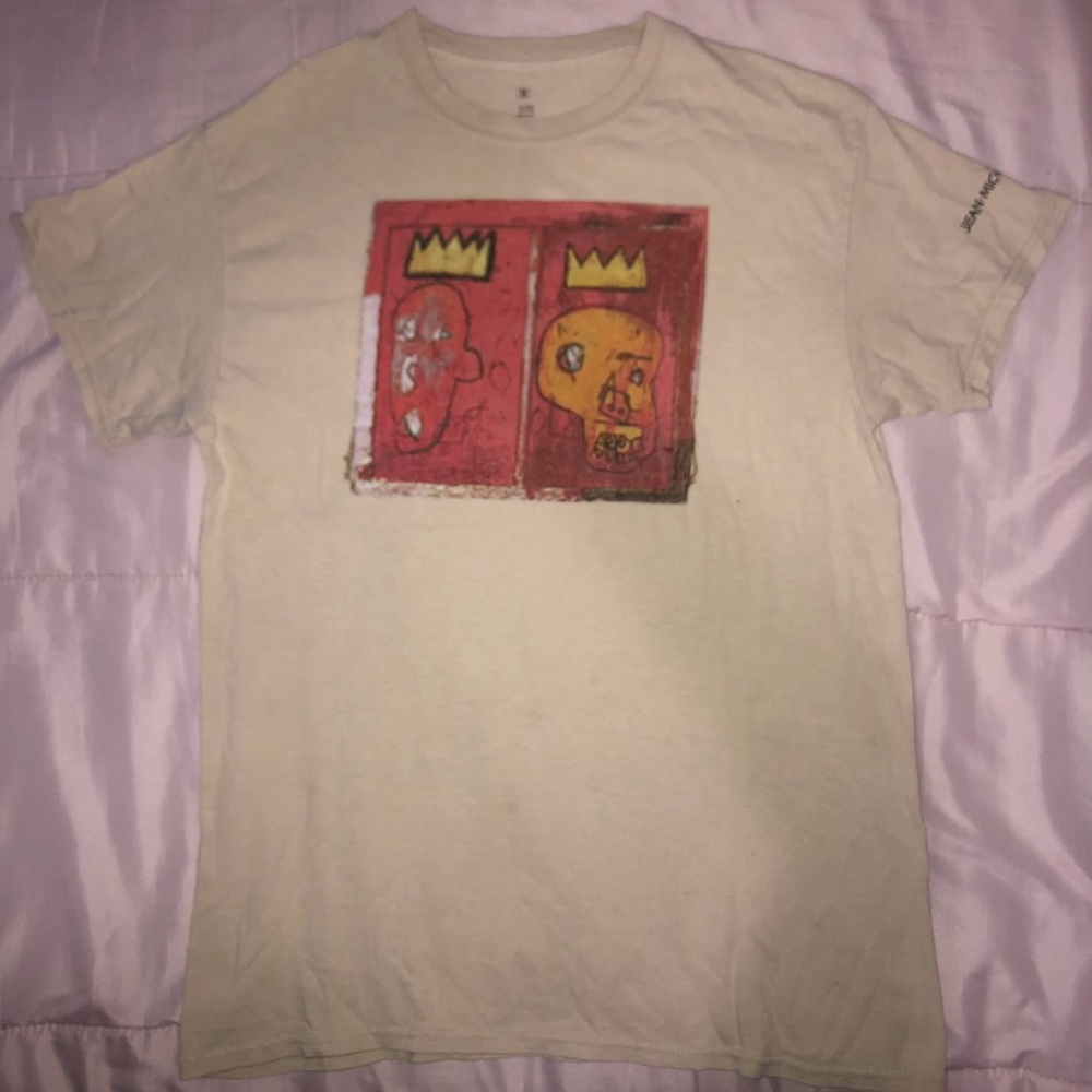 Jean-Michel Basquiat Red Kings T-Shirt Size M